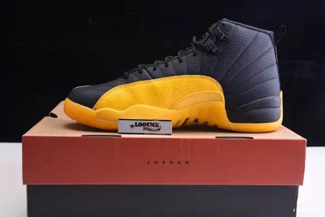 Gold Retro Black University 12 Air 130690-070 Jordan 0426